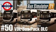 Bus Simulator 21 | VDL Bus Pack DLC | First Looks & Review | Angel Shores | Episode 50