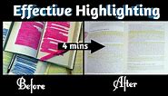 Learn Effective Highlighting through examples