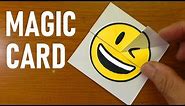 Emoji Paper Magic Card - DIY Face Changer Tutorial #StayHome #WithMe