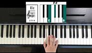 How To Play E2 Chord On Piano (Mini Tutorial)