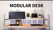 Modular desk using t-slot aluminum | How to