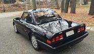 1988 Alfa Romeo Spider Quadrifoglio Sport Car both Hardtop and Canvas frn