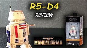 R5-D4 (The Mandalorian) Star Wars Black Series - REVIEW