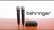 Behringer ULM302MIC Dual Digital Wireless Microphone System | Gear4music