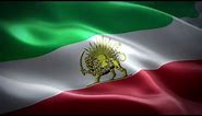 Persian National Flag-پرچم شیر و خورشید ایران