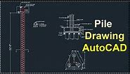 How to draw pile in AutoCAD | Pile Drawing Details | Royhan Khan