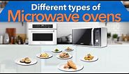 Different Types of Microwave Ovens