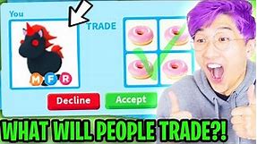 Can We Beat The TRADING LEGENDARY EVIL UNICORNS ONLY CHALLENGE In Roblox ADOPT ME!? (CRAZY TRADES!)