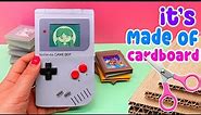 Making GameBoy with a cardboard