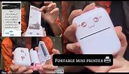 Portable Mini Printer review 🖨️ || i order from daraz || life with lizkan