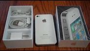 White iPhone 4 Official Unboxing