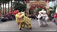 [HD] Lion Dance - Lunar New Year Celebration 2014 at Disney California Adventure