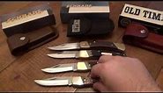 Knife Review : Schrade Models 60T, 60TW, & 70T (Triple Feature)