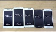 Samsung Galaxy A5 vs. Galaxy A3 vs. Galaxy Alpha vs. S5 Mini vs. S4 Mini - Which Is Faster?