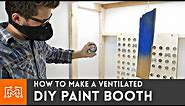 How to make a DIY Ventilated Paint Booth | I Like To Make Stuff