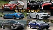 2018 Toyota Camry Range - LE, XLE, SE Hybrid, XSE, XLE Hybrid (US Spec)