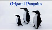 How to Make an Origami Penguin / Paper Penguins