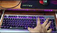 Keyboard Color Changing Tutorial || My New Mechanical RGB Gaming Keyboard