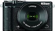 Nikon 1 J5 Mirrorless Digital Camera w/ 10-30mm PD-ZOOM Lens (Black)