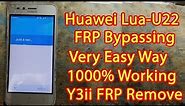 Huawei Lua U22 FRP Remove 1000% Working | Very Easy Way |