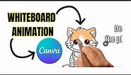 How to Create a 2D Whiteboard Animation Video using Canva