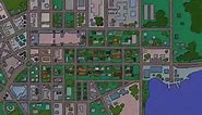 “Zoom out” Simpsons intro gives a... - myCity Fine Map Prints