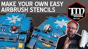 Make Your Own Easy Airbrush Stencils