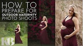 Outdoor Maternity Photo Shoots - How to Prepare