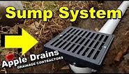 Back Yard Sump System, How to Install