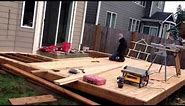 Installng 5/4"x6" Cedar Decking