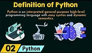 The Definition of Python