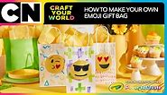 Craft Your World x Crayola - DIY Emoji Gift Bag | Unikitty | Cartoon Network Asia