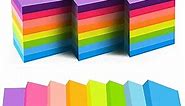(24 Pack) Sticky Notes 1.5x2 in, 8 Colors Post Self Sticky Notes Pad Its, Bright Post Stickies Colorful Sticky Notes for Office, Home, School, Meeting, 75 Sheets/pad