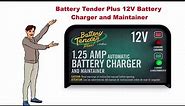 Battery Tender Plus 12V Battery Charger and Maintainer Review / Explain With Whiteboard Animation