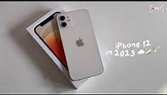 unboxing iPhone 12 in white 🕊️ + cute accessories | Malaysia