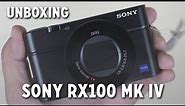 Best 4K Vlogging Camera? (Sony RX100 Mark IV Unboxing)