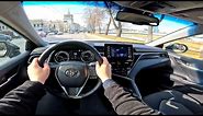 2022 Toyota Camry [ Luxury 2.5l hybrid 218hp e-CVT ] POV Test Drive | Fuel consumption | part 2