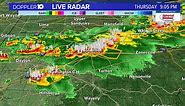 LIVE RADAR: Doppler 10 tracking the strong storms moving through central Ohio