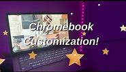 HOW I CUSTOMIZED MY CHROMEBOOK AND HOW YOU CAN TOO! (How to change Chromebook app icons)