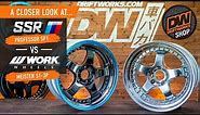 Work Wheels Meister S1-3P VS SSR Professor SP1 ... What Are The Differences?