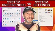 Where To Find Things In the New macOS Ventura System Settings App