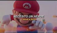 La canción de Mario Entrenando | Holding out for a Hero - Super Mario Bros Movie // Sub Español