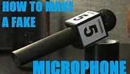 How to build a prop microphone