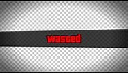 GTA 5 Wasted Effect Transparent Template (Free To Use)
