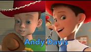Andy Davis - Movie Evolution (1995 - 2019) Toy Story 4
