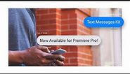 Text Messages in Premiere Pro - Tutorial