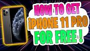 How to Get A Free iPhone 11 - Free iPhone 11 PRO MAX (iPhone 11 Giveaway PRO MAX )TUTORIAL