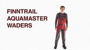 Fintnrail Aquamaster red waders review.