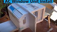 Window AC Unit Install - Midea 12,000 BTU (MAW12HV1CWT)