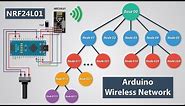 How To Build an Arduino Wireless Network with Multiple NRF24L01 Modules